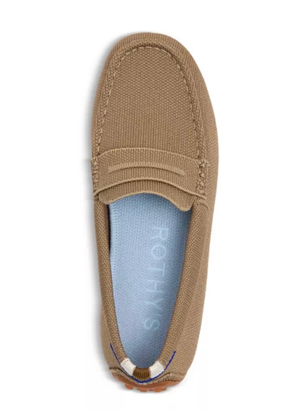 Rothy’s The Driver Loafer Flats Latte Brown Tan Size 9